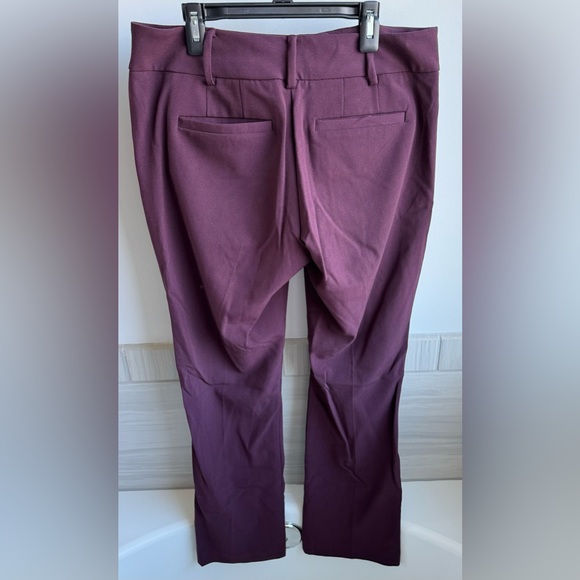 New York & Co Burgundy Dress Pants - Picture 2 of 4